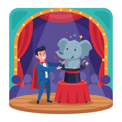 AI-generated image for SAT word aback