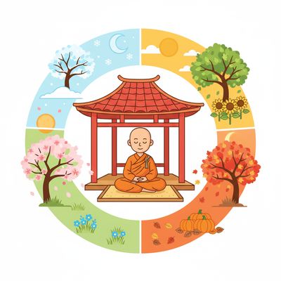 AI-generated image for SAT word abide