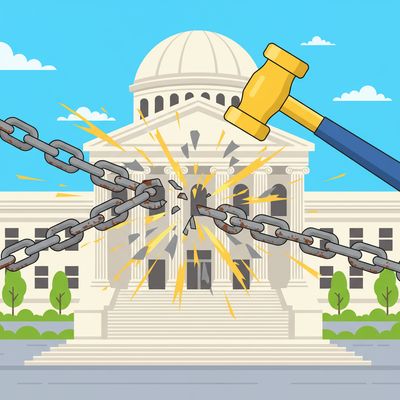 AI-generated image for SAT word abolish