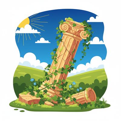 AI-generated image for SAT word absorbed