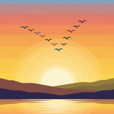 AI-generated image for SAT word abstemious