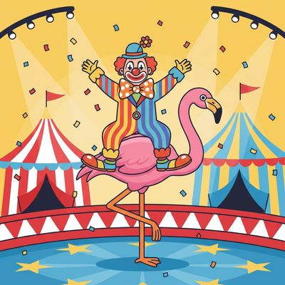 AI-generated image for SAT word absurd