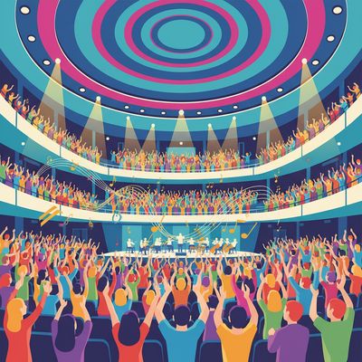 AI-generated image for SAT word acclaim