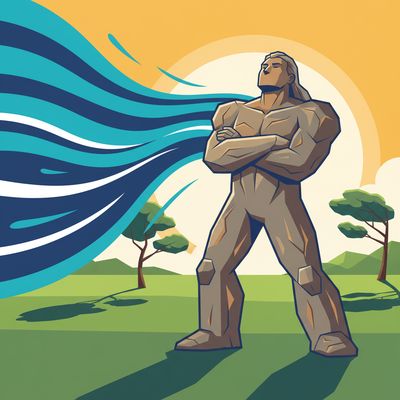 AI-generated image for SAT word adamant