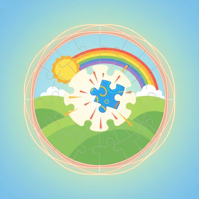 AI-generated image for SAT word advent