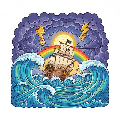 AI-generated image for SAT word adverse