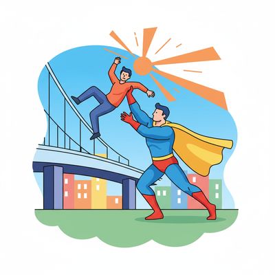 AI-generated image for SAT word aggravate