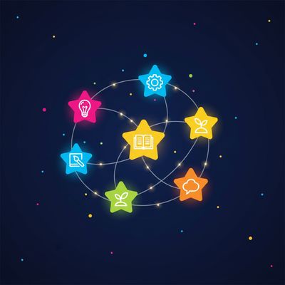 AI-generated image for SAT word allude to