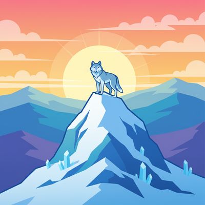 AI-generated image for SAT word aloof