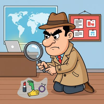 AI-generated image for SAT word ambiguity