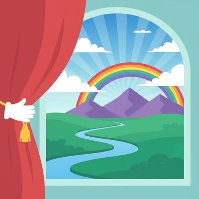 AI-generated image for SAT word ambivalence