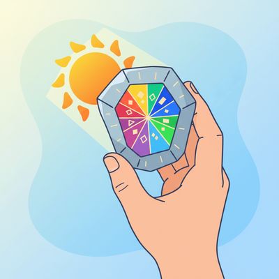 AI-generated image for SAT word amiable