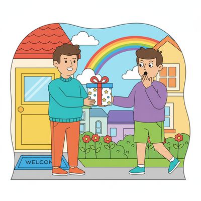 AI-generated image for SAT word amnesty