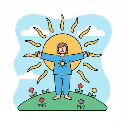 AI-generated image for SAT word anesthetic