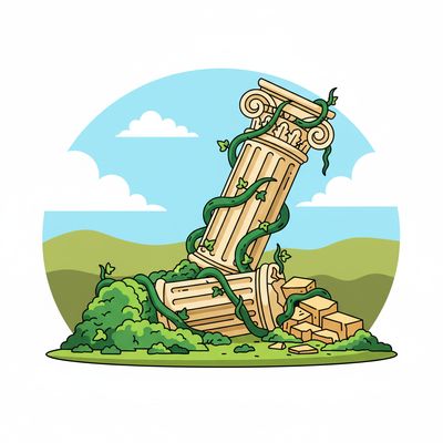 AI-generated image for SAT word antiquity