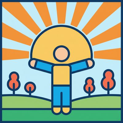 AI-generated image for SAT word apprehensive