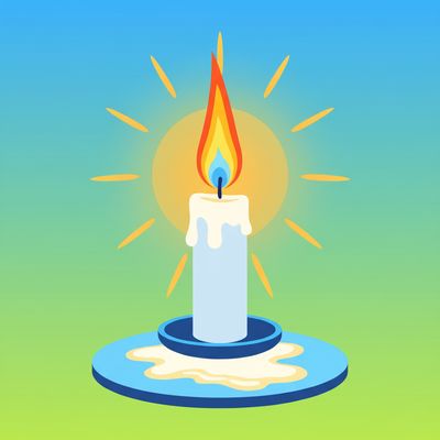 AI-generated image for SAT word ardent