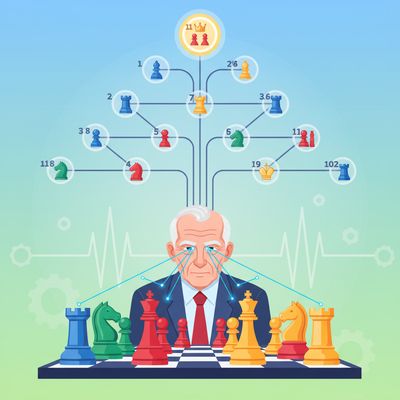 AI-generated image for SAT word astute