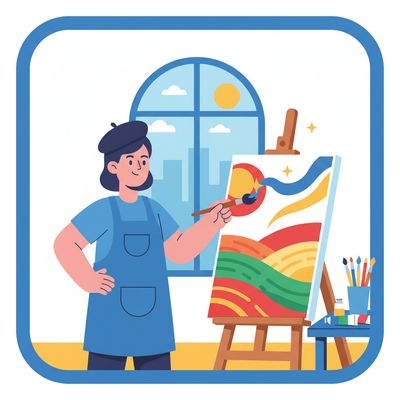 AI-generated image for SAT word asymmetric