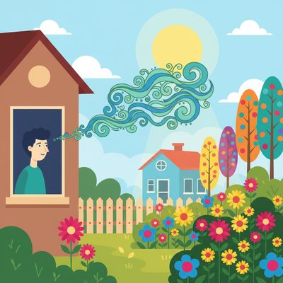 AI-generated image for SAT word attendee