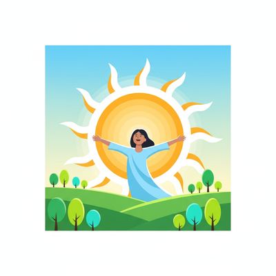 AI-generated image for SAT word befall