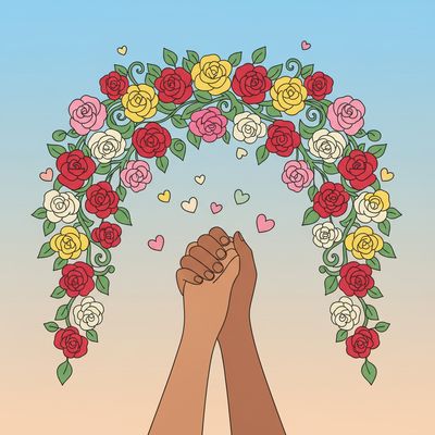 AI-generated image for SAT word bigot