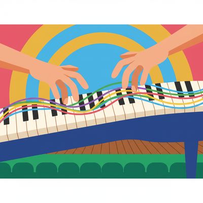 AI-generated image for SAT word bipedalism