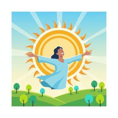 AI-generated image for SAT word bitterness