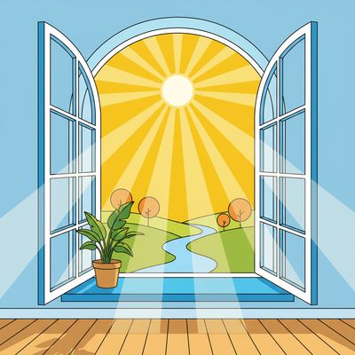 AI-generated image for SAT word blatant