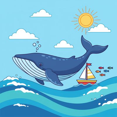 AI-generated image for SAT word by and large