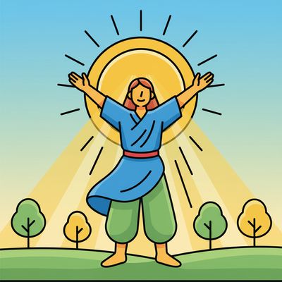 AI-generated image for SAT word casual