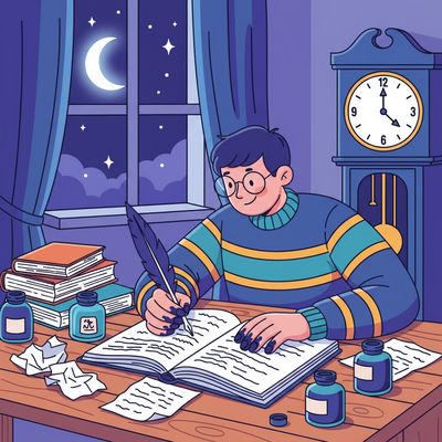 AI-generated image for SAT word characterize