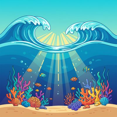 AI-generated image for SAT word comb