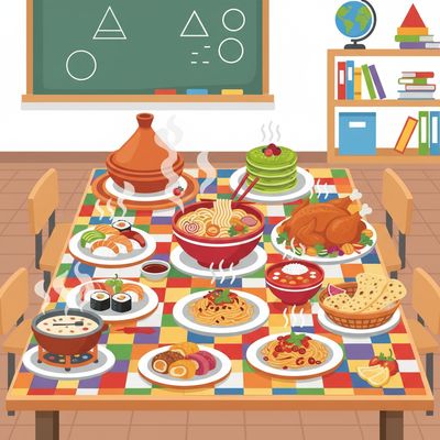 AI-generated image for SAT word complementary