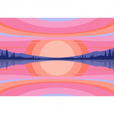 AI-generated image for SAT word composure