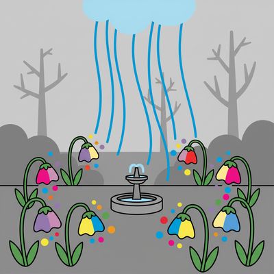 AI-generated image for SAT word condolence