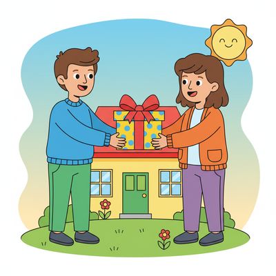 AI-generated image for SAT word confer