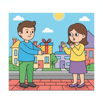 AI-generated image for SAT word confess