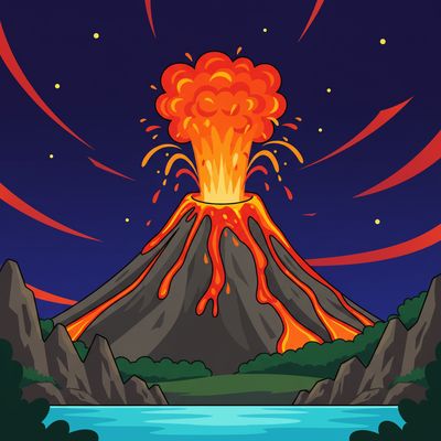 AI-generated image for SAT word conflagration