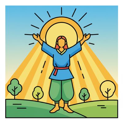 AI-generated image for SAT word constellation