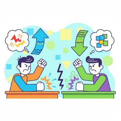 AI-generated image for SAT word contentious