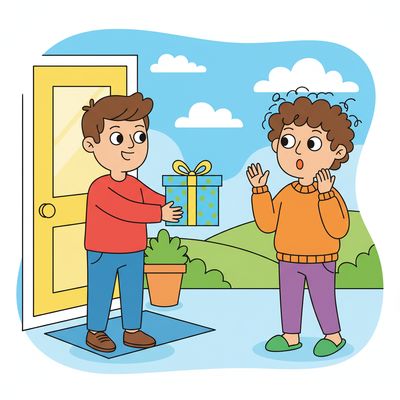 AI-generated image for SAT word contract