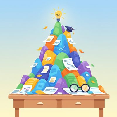 AI-generated image for SAT word copious