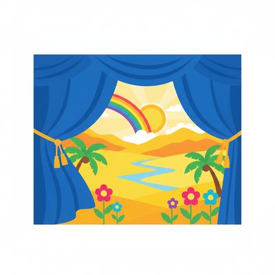 AI-generated image for SAT word courtesy