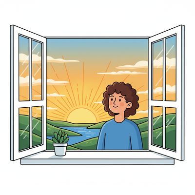 AI-generated image for SAT word crave