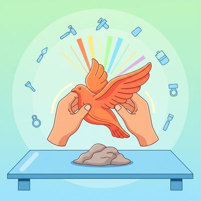 AI-generated image for SAT word curb