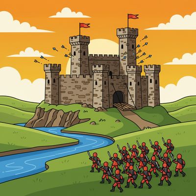 AI-generated image for SAT word cushion