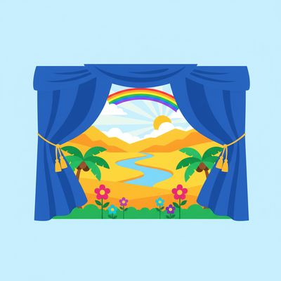 AI-generated image for SAT word debunk