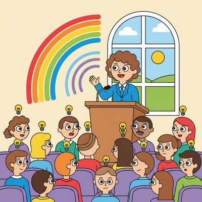 AI-generated image for SAT word decay