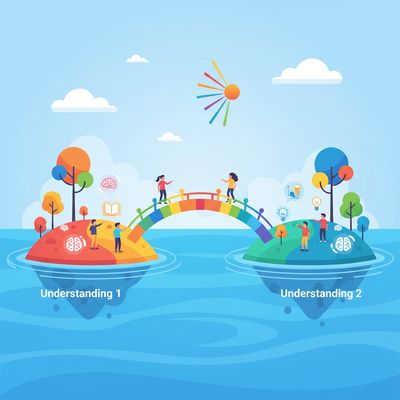 AI-generated image for SAT word deception